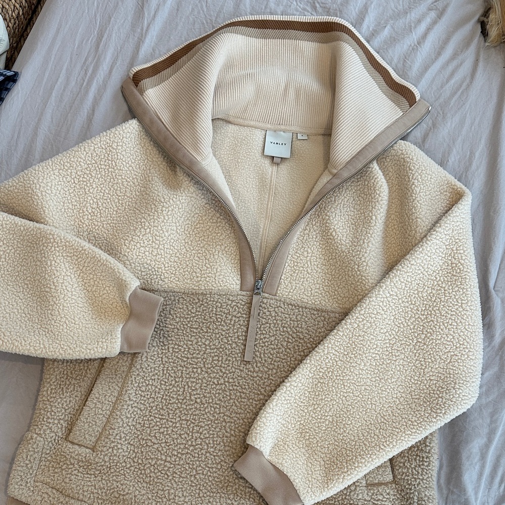 Varley Carmine Relaxed Half Zip Sweatshirt